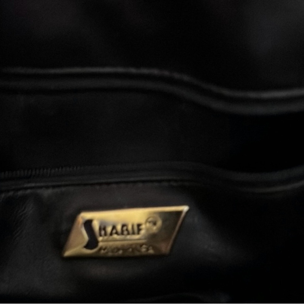 Sharif Leather Large Shoulder Bag made in USA EUC - Picture 12 of 12